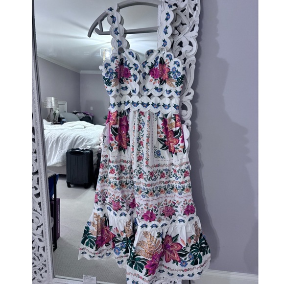 Farm rio Bloom Garden Midi Dress! - Picture 1 of 4